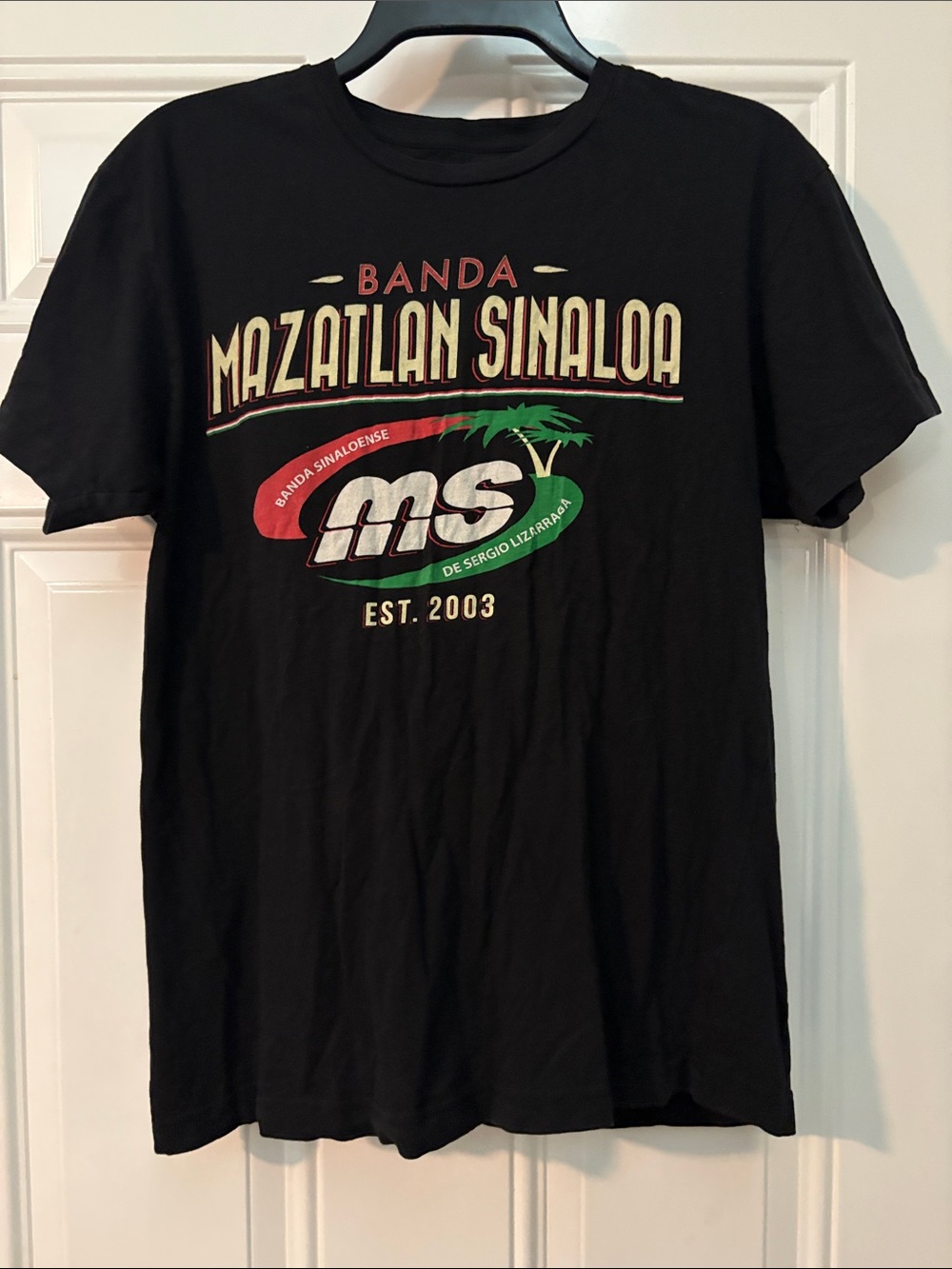 Banda MS Banda Mazatlán Sinaloa MS Graphic Tee - Black